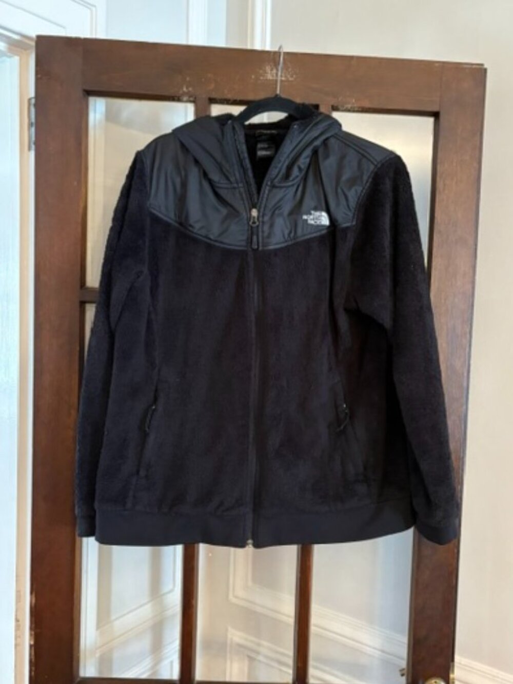The North Face Oso Hoodie Jacket in Black, Size XL